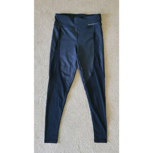 Prokennex‎ Activewear Women's Black Full Length Mesh Accent Legging. Size S